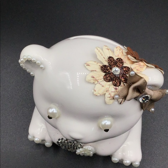 Piggy Bank for Kids in Brown Bear - Picture 3 of 4